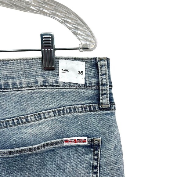 Hudson Jeans Zane Skinny Stretch Zip Fly 5 Pocket Blue Men Size 36W - Picture 8 of 8